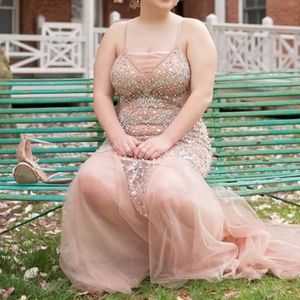Blush Prom Dress